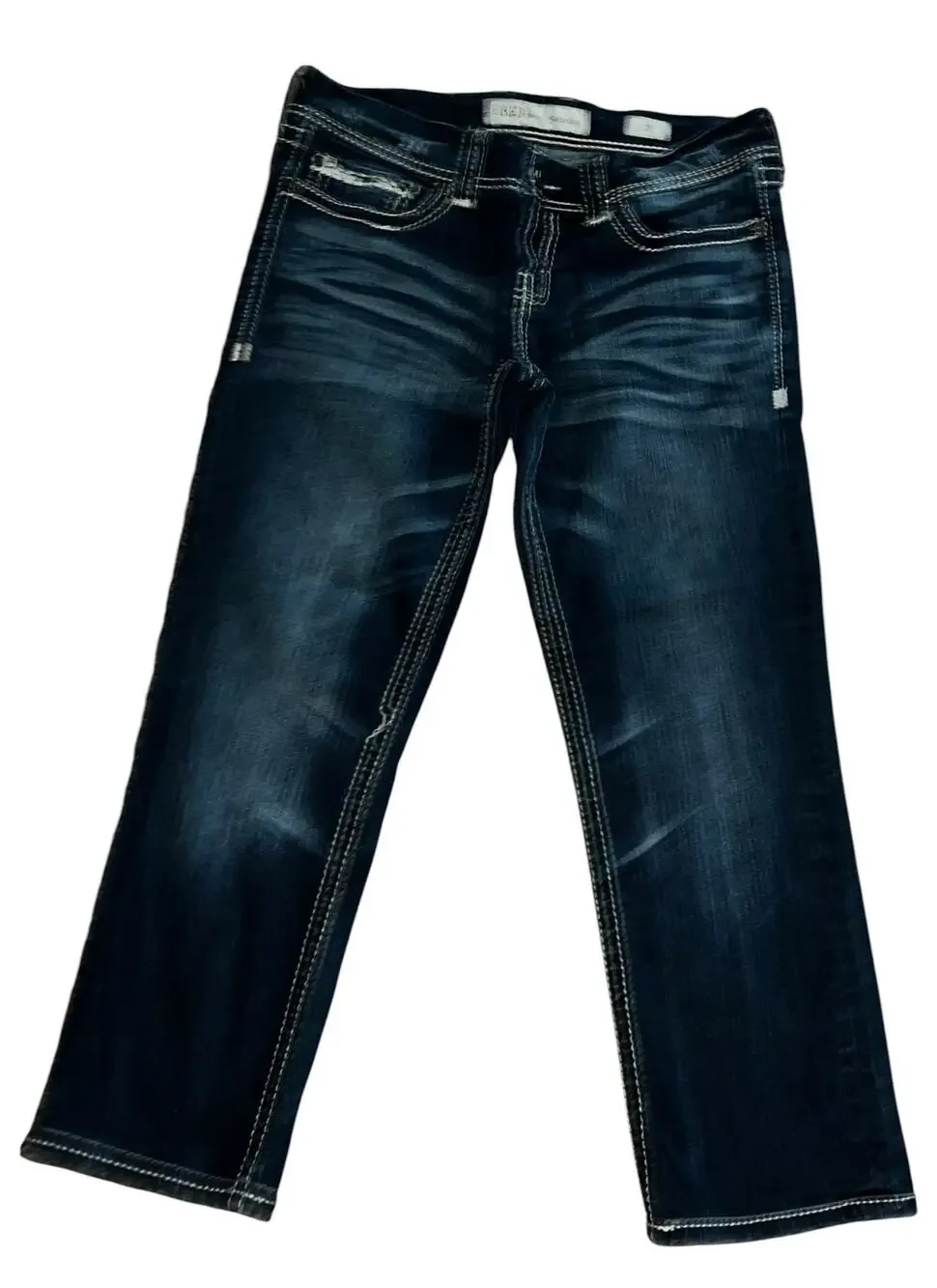 BKE Denim Sabrina Capris Size 32